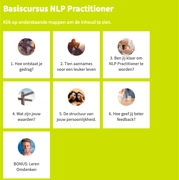 basiscursus nlp practitioner