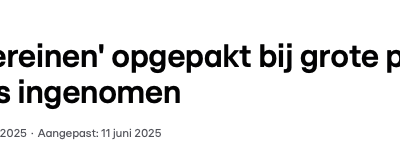 Alleen als we met zijn allen “Nee!” zeggen…